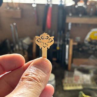 chastity-shop 14 carat yellow gold Le Baroque with cylinder