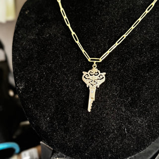 chastity-shop 14 carat yellow gold Le Baroque with cylinder