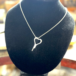 chastity-shop Silver Heart Key