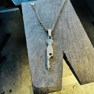 chastity-shop The Heart key with cylinder lock