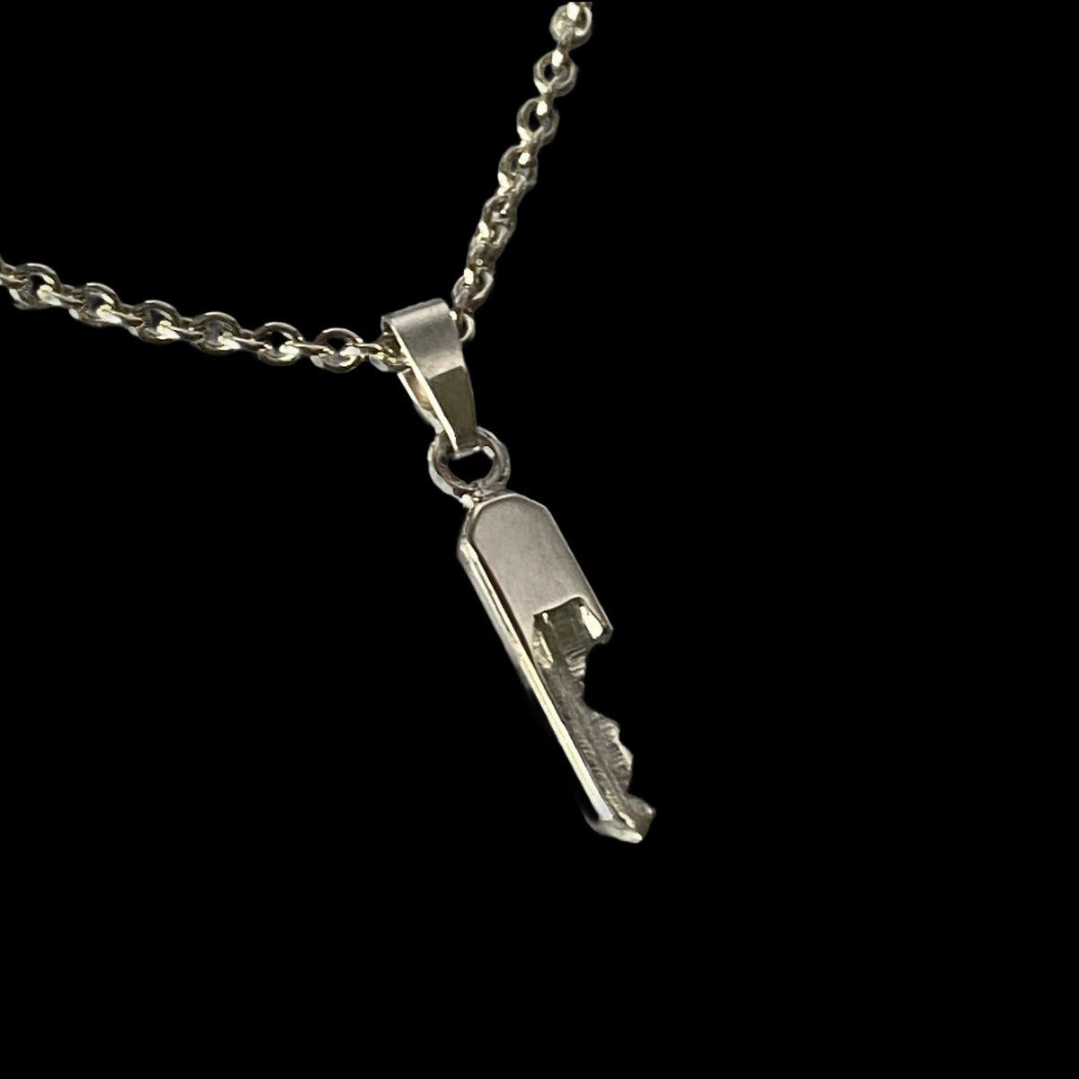 Silver chastity keys with cylinder lock – chastity-shop