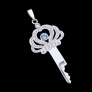 chastity-shop The Royal Silver – Luxury 925 Silver Chastity Key Pendant